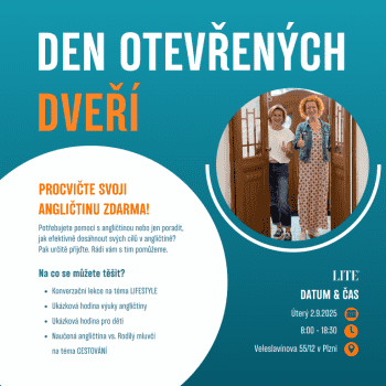 Den otevřených dveří 2025 Den otevřených dveří 2025