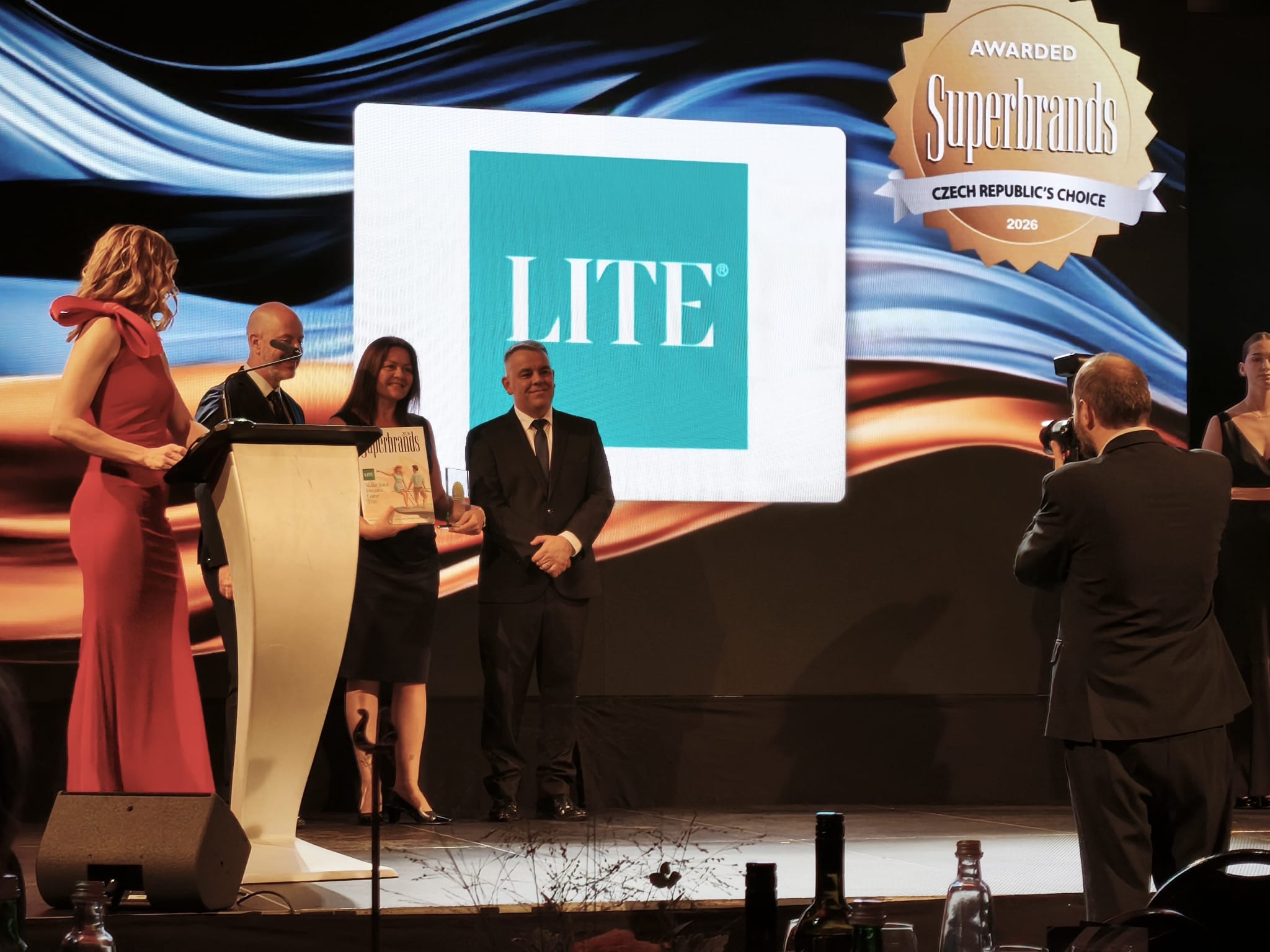 LITE získal ocenění Czech Superbrands 2026